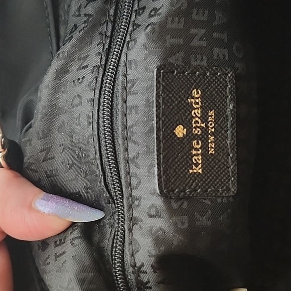 Kate Spade Nylon Shoulder Bag Black - Picture 12 of 15